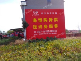 海宁墙体广告影响褪色的因素