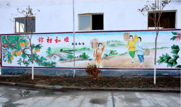 海宁乡镇文化墙 乡风文明焕发新活力