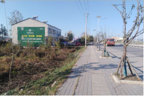 海宁书山南院墙体广告