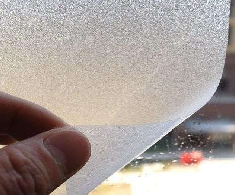 海宁玻璃门外面粘广告用什么材料好？